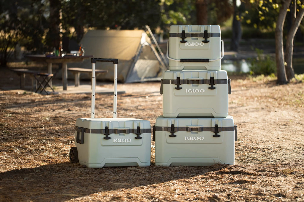 52 QT Wheeled Ice Chest Cooler D9427