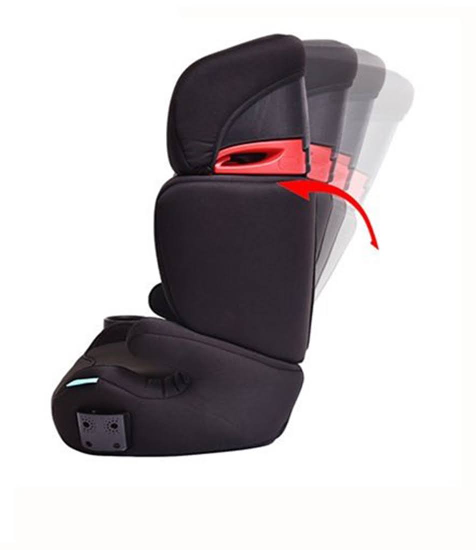 2-in-1 Adjustable Safety Booster Car Seat Black N121