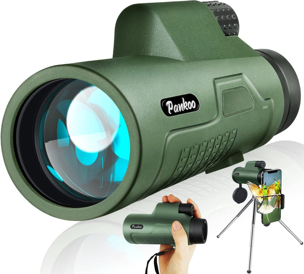 12X50 Monocular Telescope with Smartphone Holder & Tripod Q944