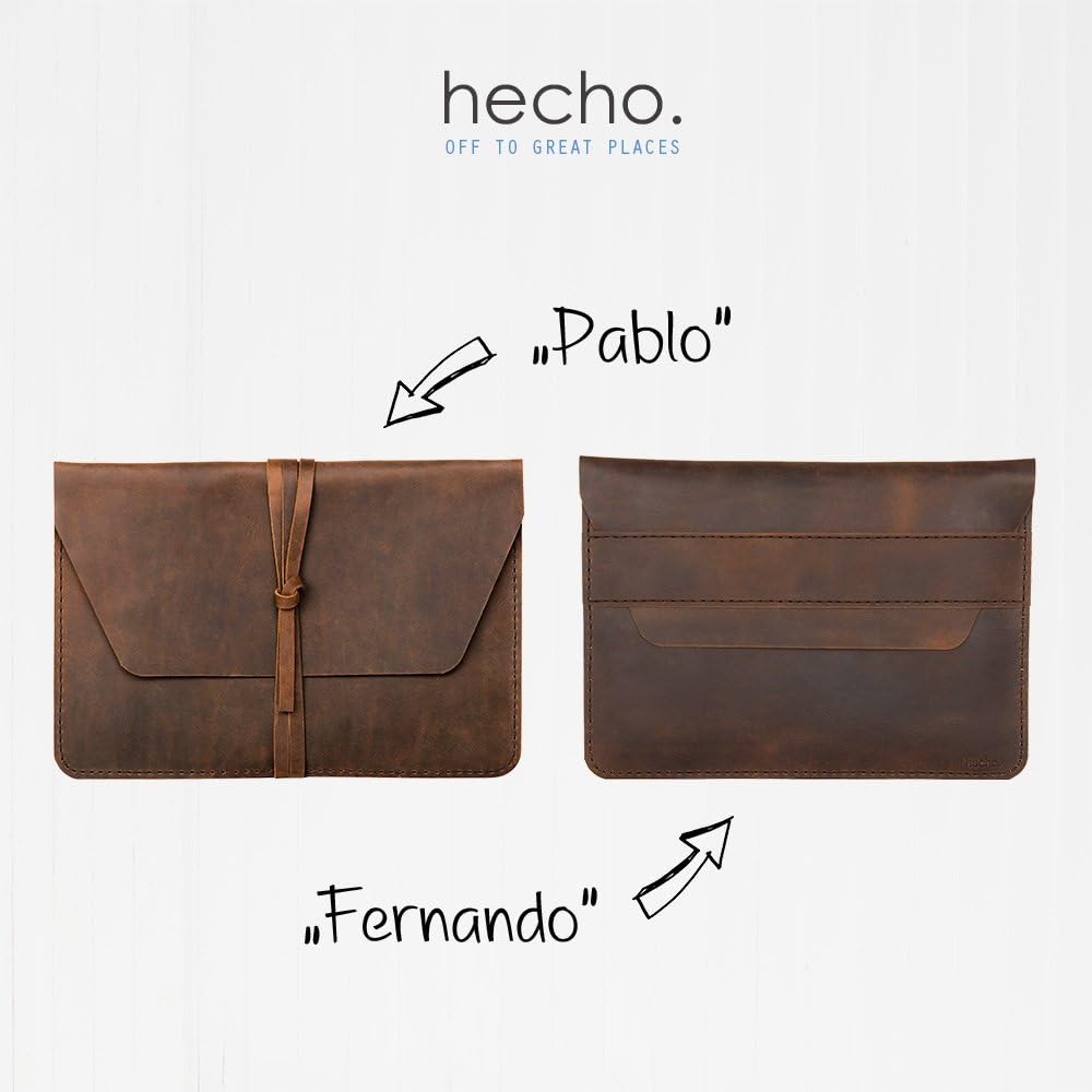 Leather Case Compatible with MacBook Pro 16 Inch & 15 Inch L412
