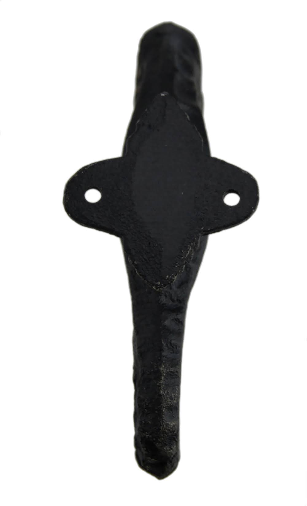 Set of 4 Faux Aged Bronze Finish Cast Iron Seahorse Wall Hooks G20994