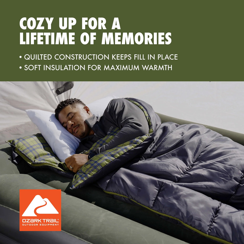 Oversized 30-Degree Rectangular Sleeping Bag H185
