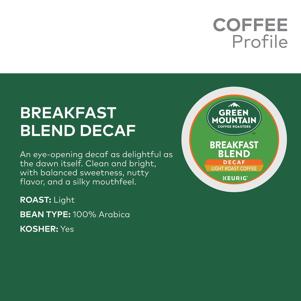 Light Roast Decaf Coffee K-Cup Pods 48 Count L9598