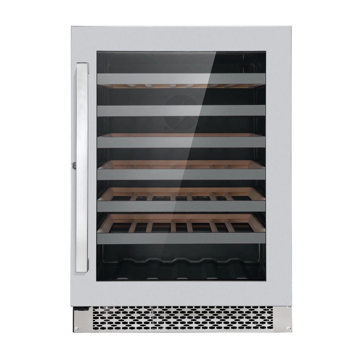 5 Piece Kitchen Appliance Package with Gas Range Range Hood Dishwasher French Door Refrigerator Wine Refrigerator I645