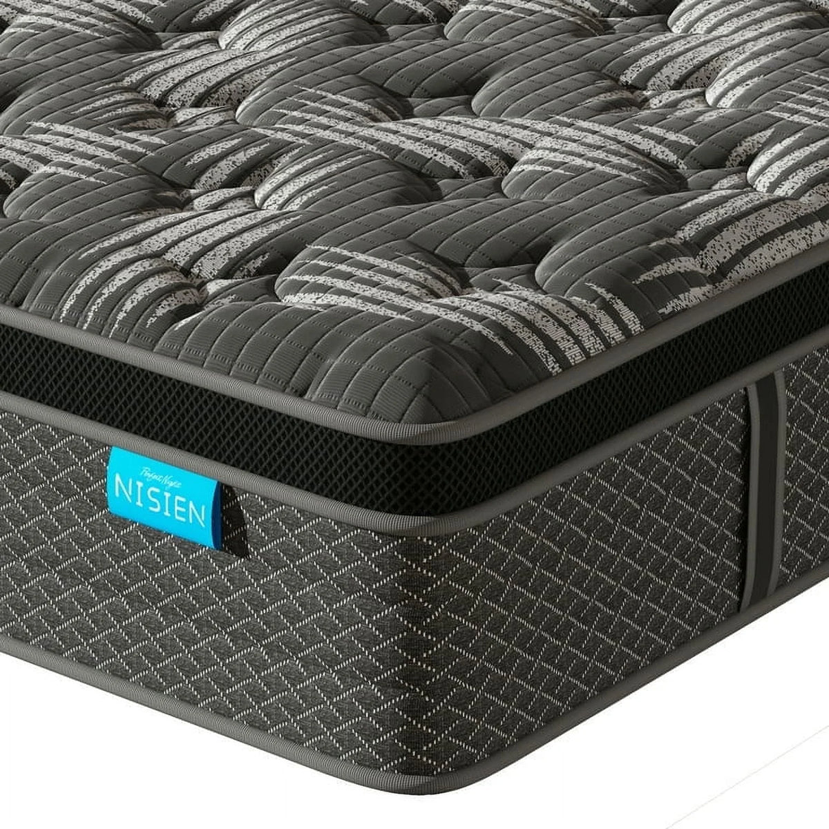 CertiPUR-US Certified Memory Foam Pocket Spring Hybrid Mattress W595