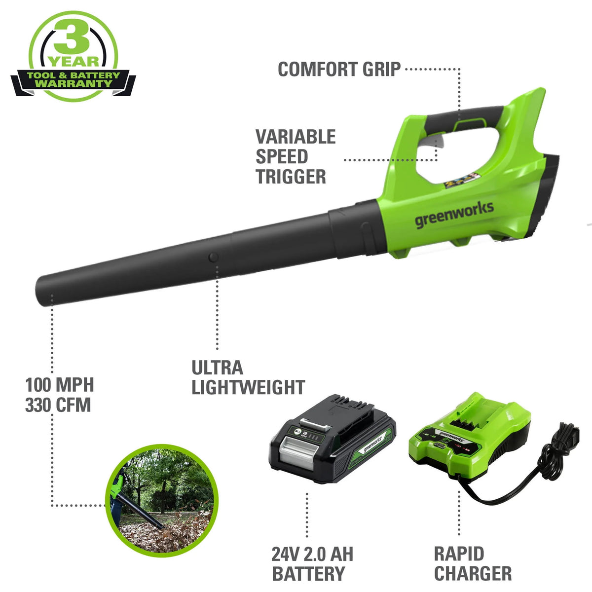 Cordless String Trimmer and Blower Combo Z4179