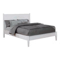 Solid Wood King Platform Bed with 8-Inch Memory Foam Mattress K80027
