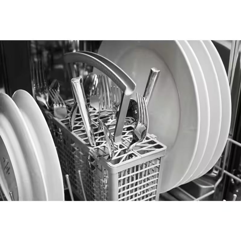 Black 18 in. Built-In Dishwasher with 5 Cycles 50 dBA H5866