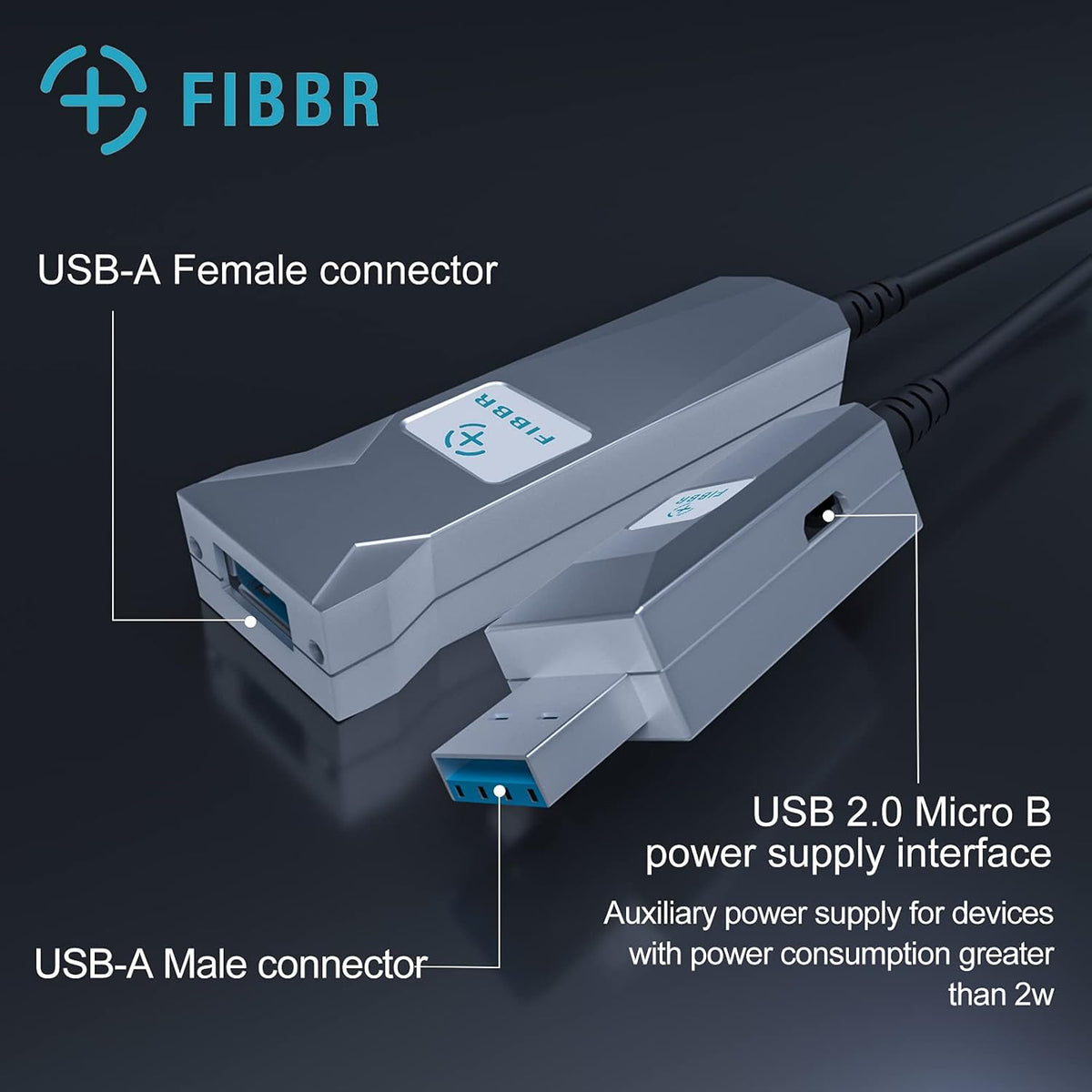 USB 3.0 Cable A-Male to A-Female 32ft S26092