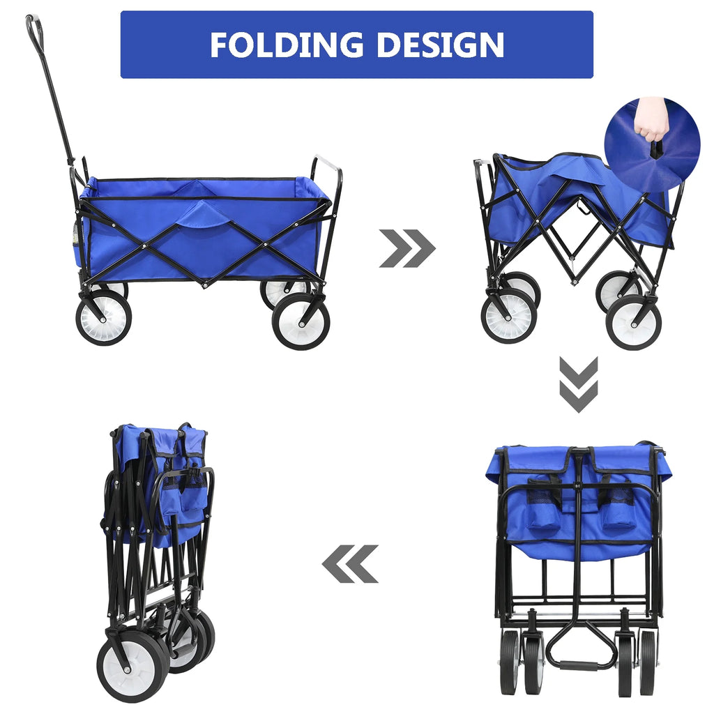 Collapsible Outdoor Utility Wagon Cart N204730