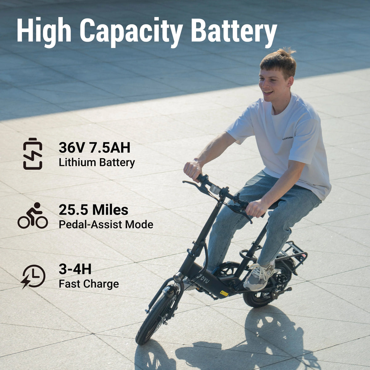 14 Folding Electric Bike 350W 36V 7.5AH P7103