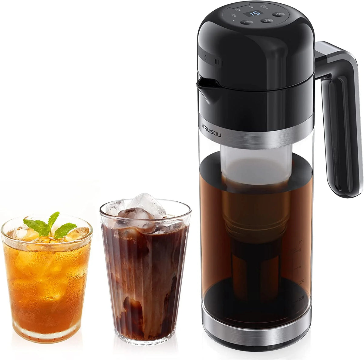 Electric Cold Brew Maker with Glass Cup Z63205