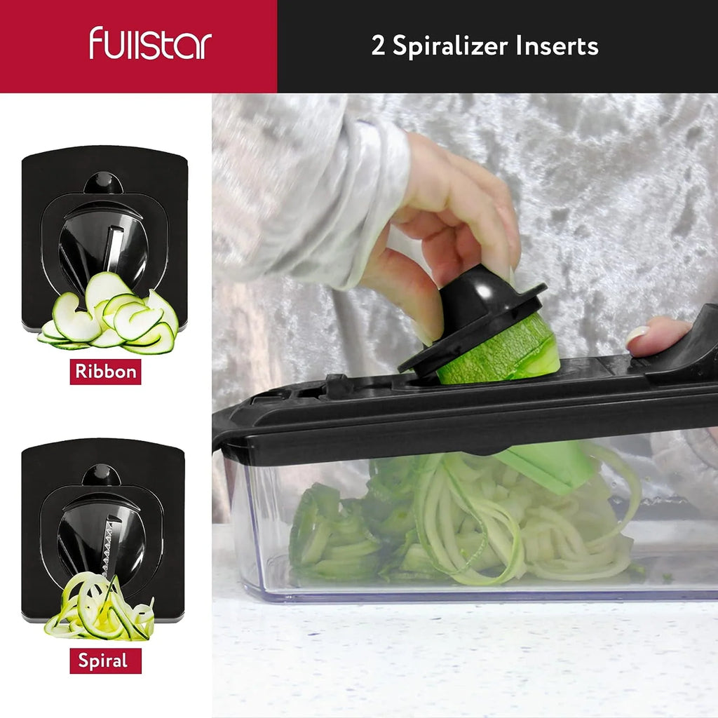 Vegetable Chopper 7 Blades White I34278