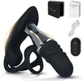 Prostate Massager Anal Vibrator Penis Ring Remote Control Dildo D3999