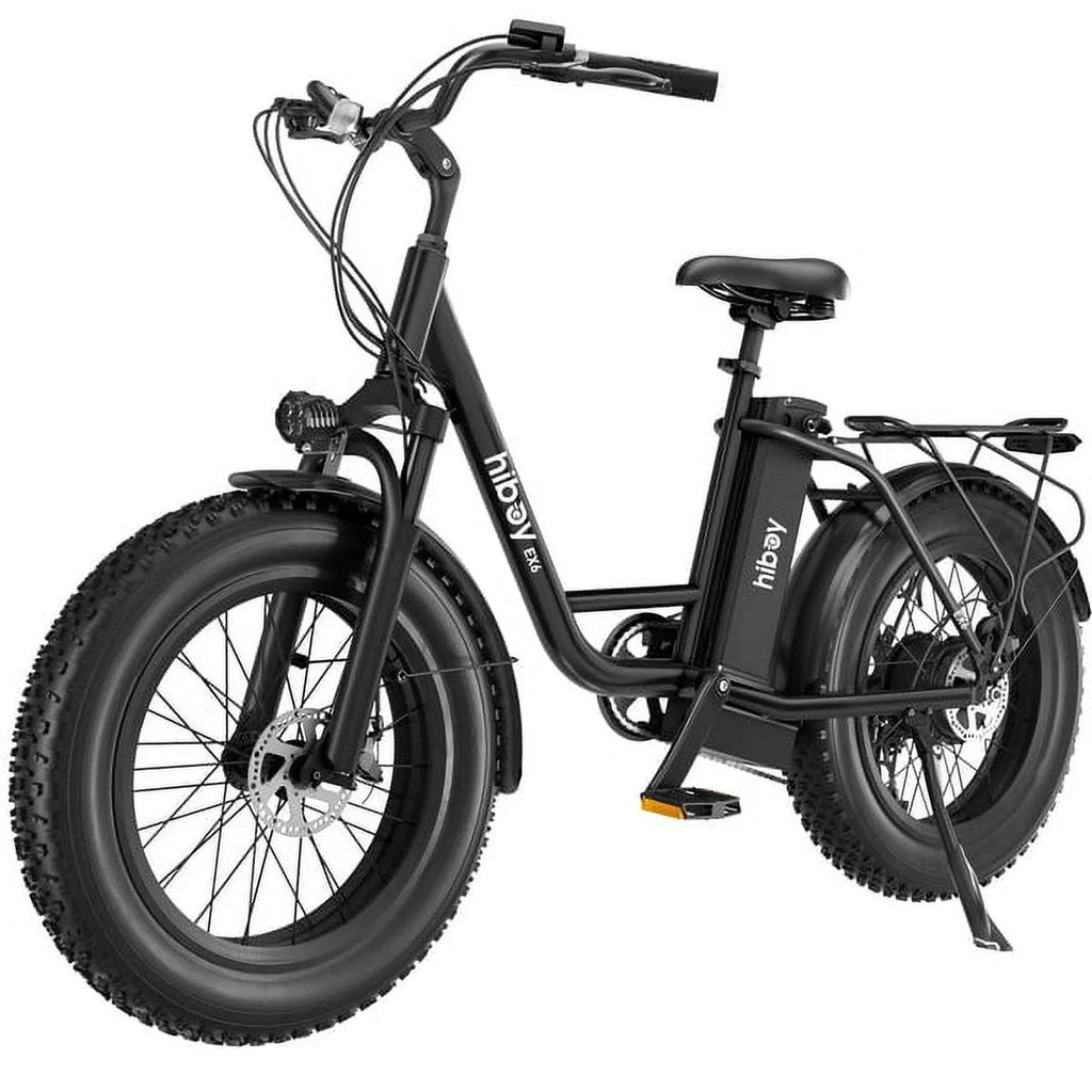 Electric Bike 20x 4.0 Fat Tire 500W 48V 15AH Black T620777