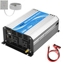 Pure Sine Wave 600Watt Power Inverter with Remote Control Dual AC Outlets and USB Port X963419