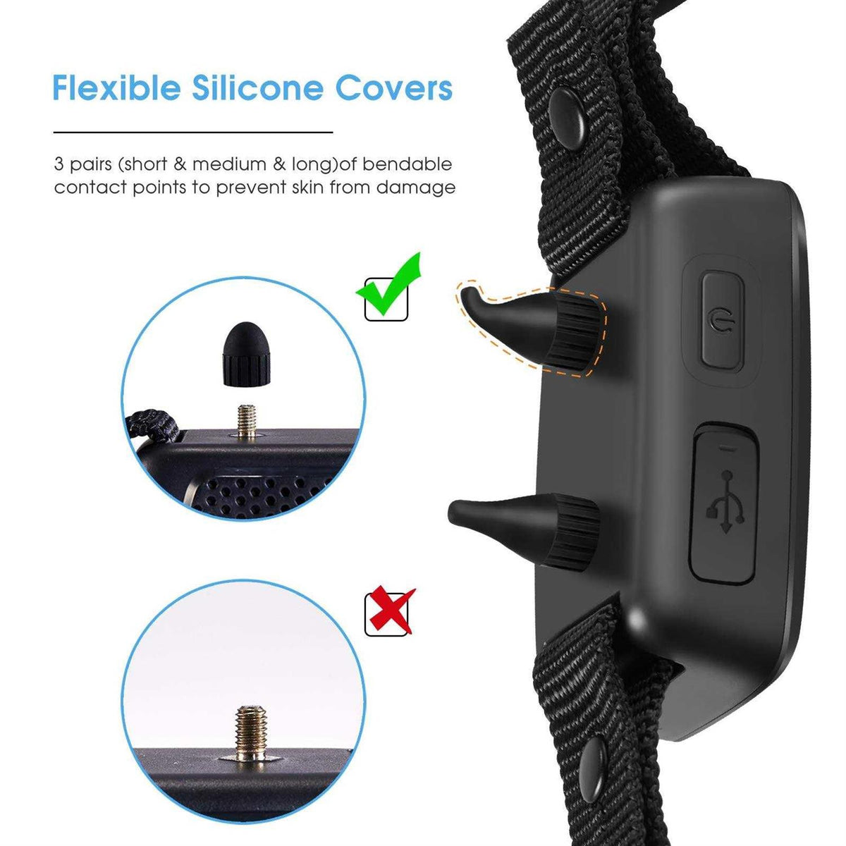 Waterproof APP Control Dog Bark Collar T144517
