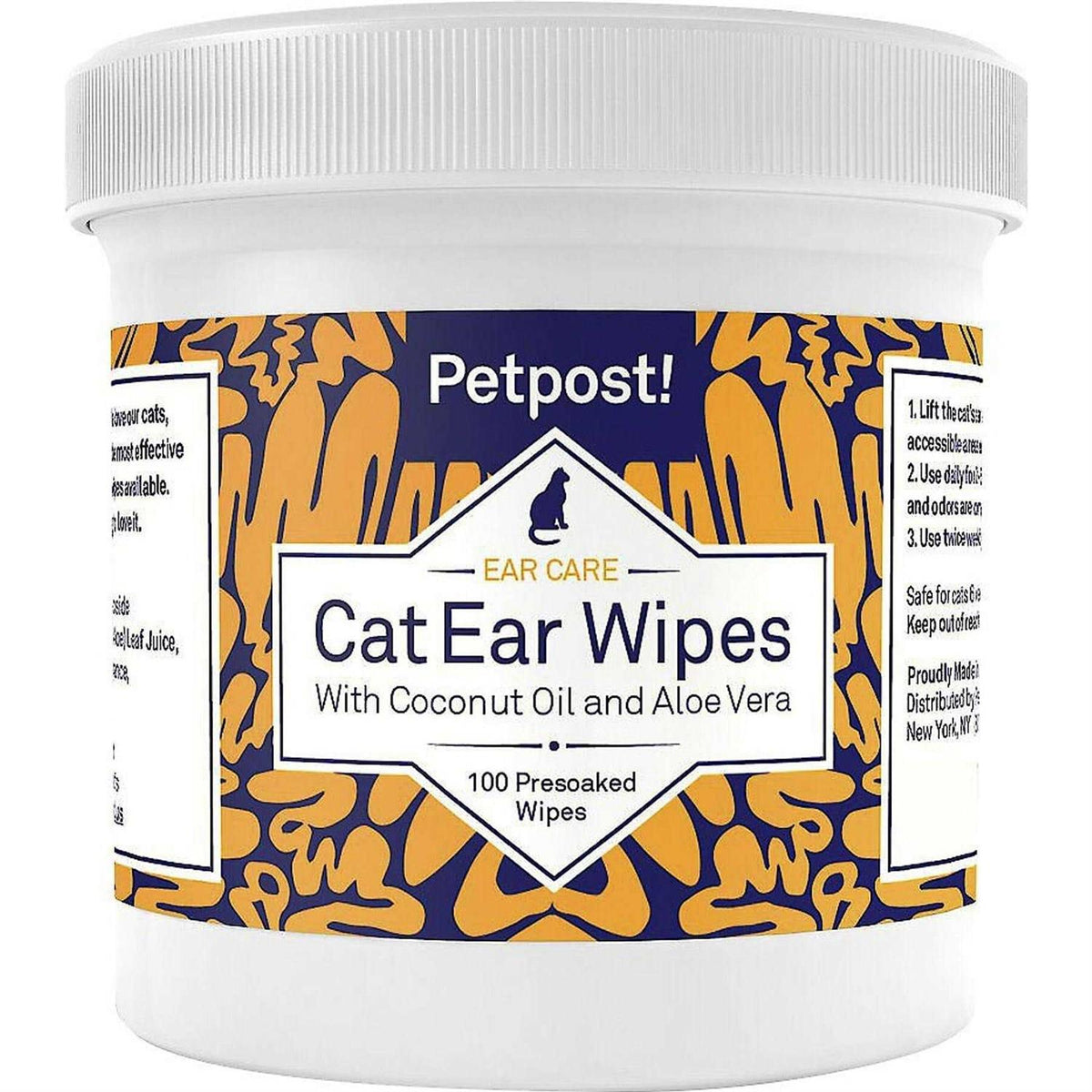 Coconut Oil Ear Cleaner Wipes Q227