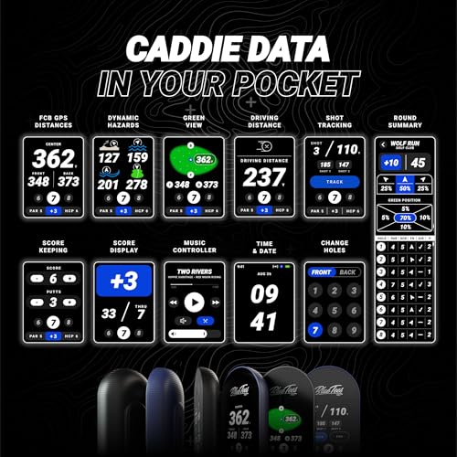 Magnetic Golf GPS Handheld with Touch Screen Display Y46126