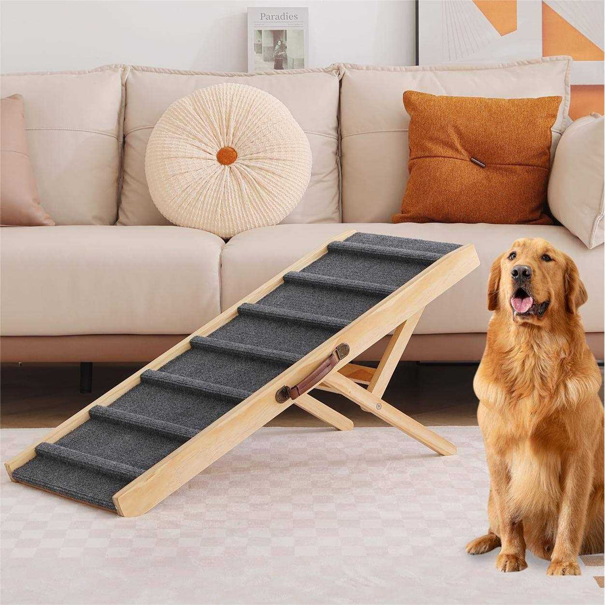 Large Dog Pet Ramp Stairs Q4485