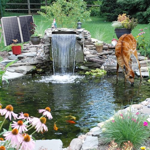 304 Stainless Steel Pond Waterfall with 40W 660GPH Pump A8393