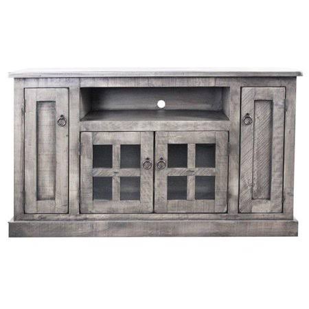 57 in. Rustic Grey TV Stand H6438