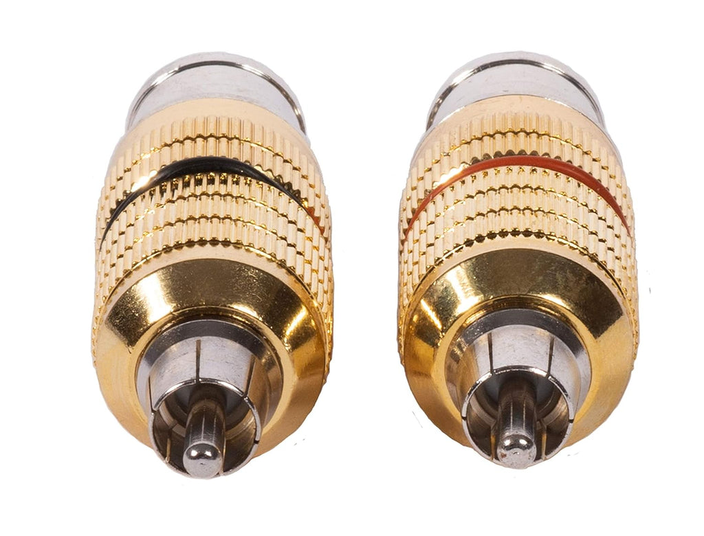 Female XLR to Male RCA Adapters 2 Pieces A815