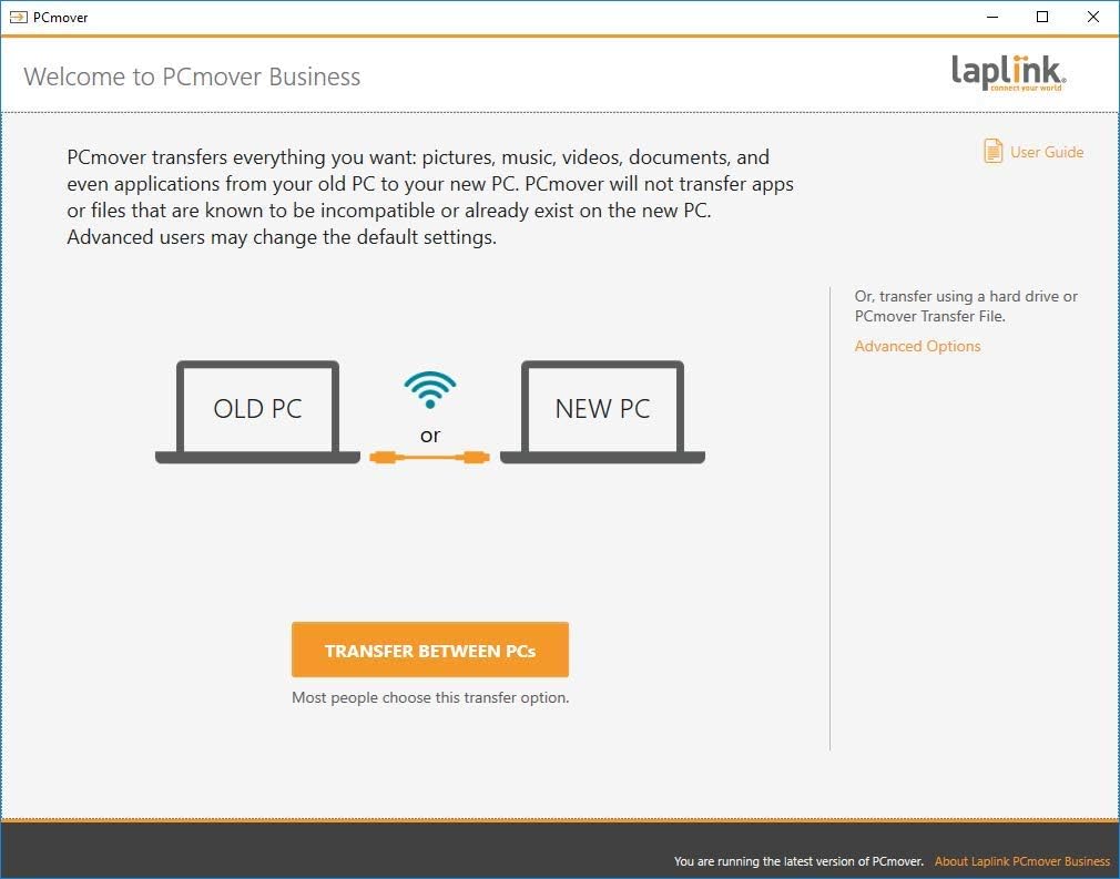 PCmover Business Technician License with USB 3.0 cable W92729