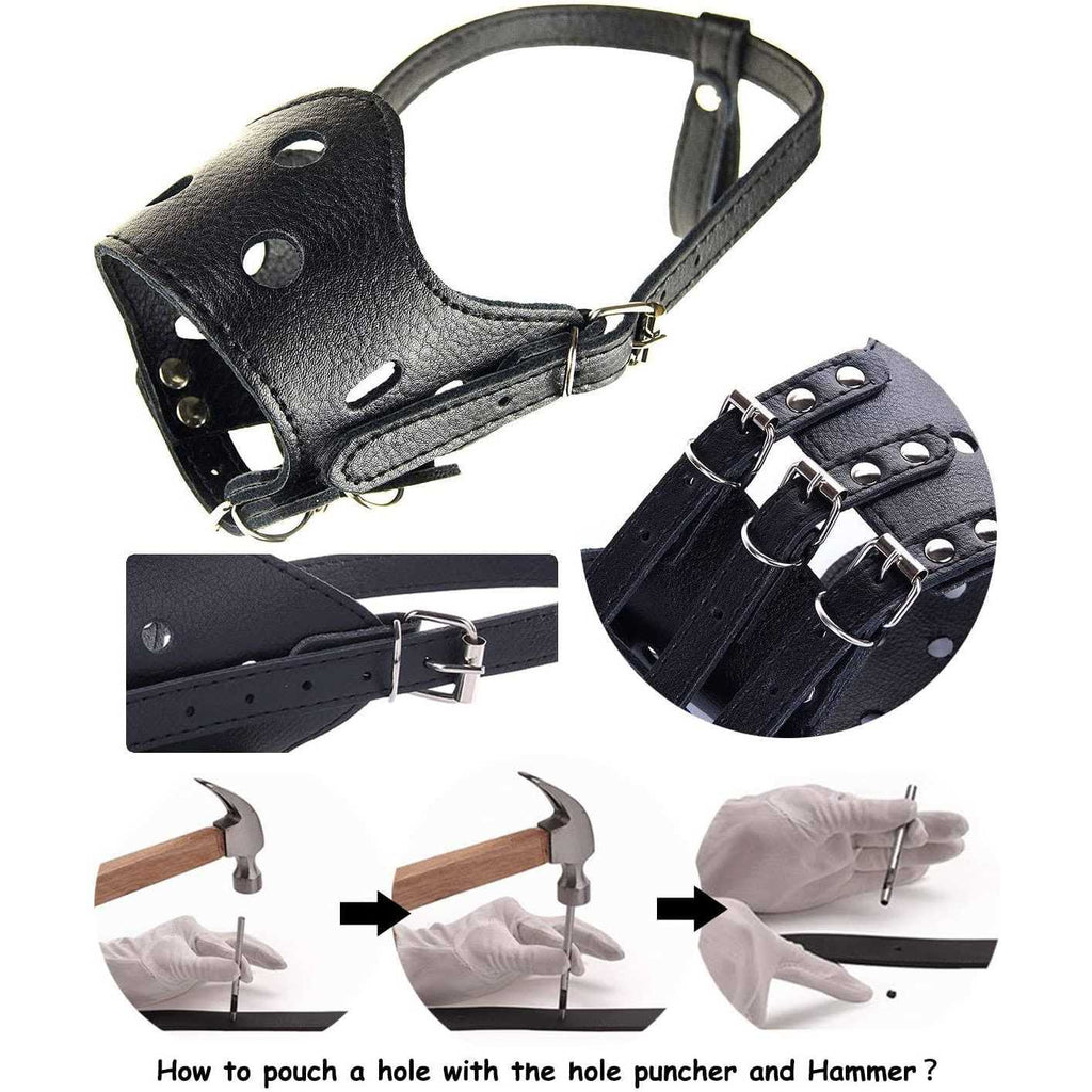 Leather Dog Muzzle J54384