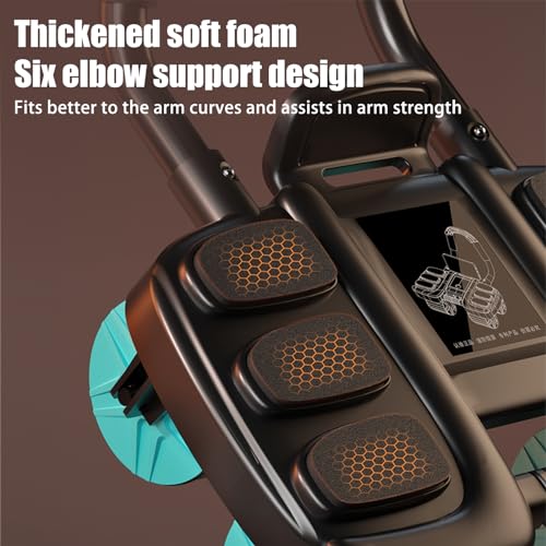 Ab Wheel Roller with Elbow Support B98049