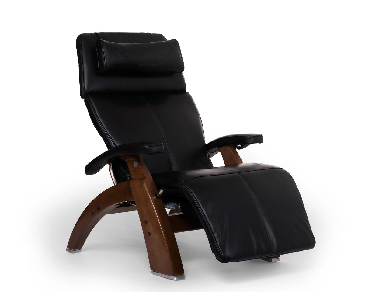 Black Premium Leather Zero-Gravity Recliner C697541