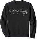 Motivational Fitness Workout Sweatshirt W2177