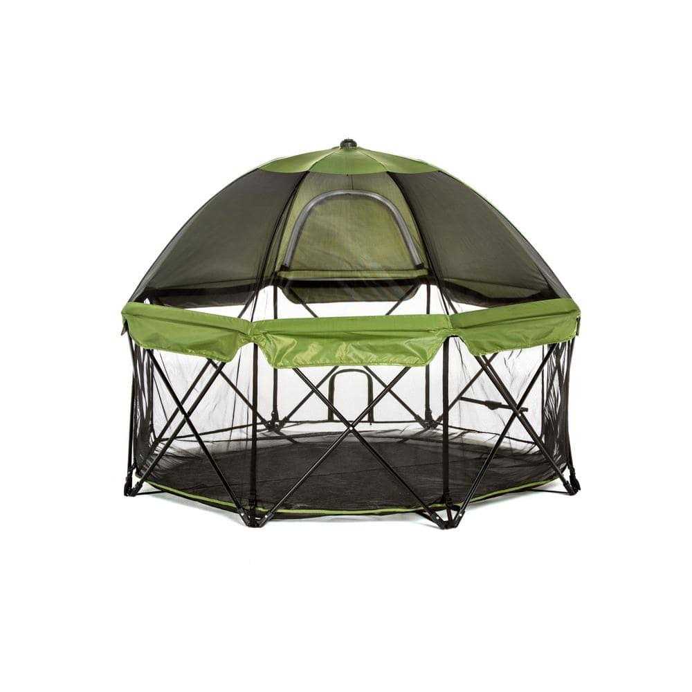 8 Panel Foldable Portable Steel Pet Play Pen R90488