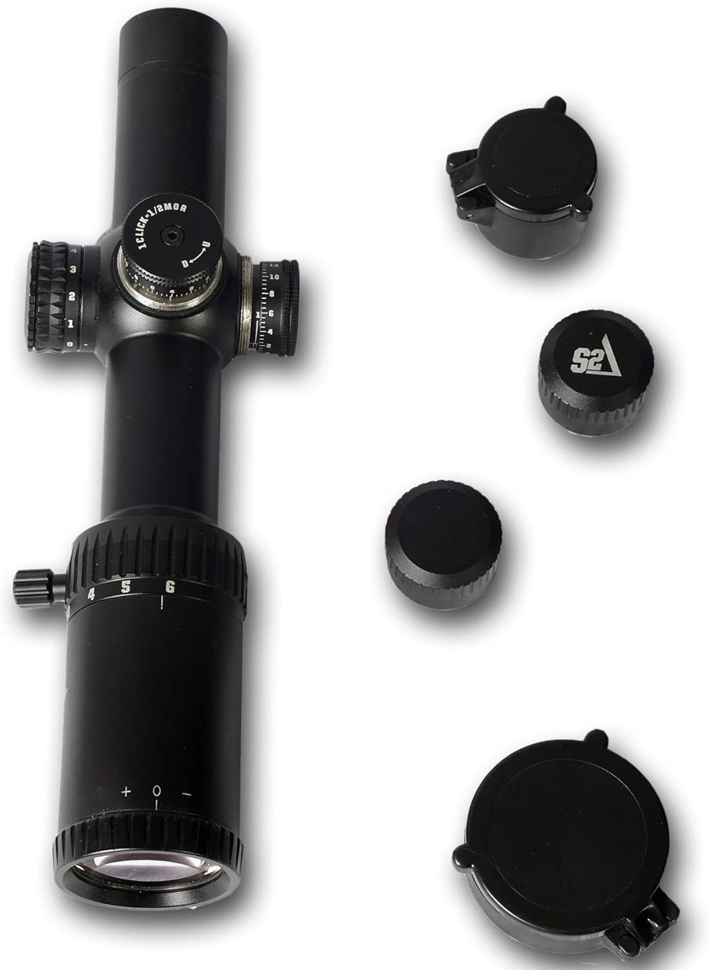 Illuminated 5.56 BDC Reticle 30mm Main Tube SFP Carbine Scope M496153