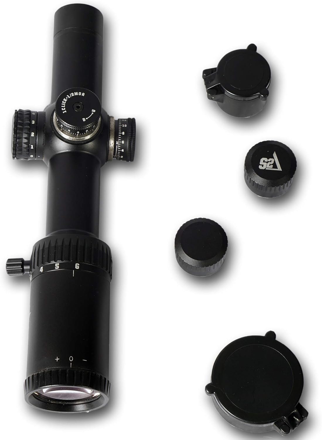 Illuminated 5.56 BDC Reticle 30mm Main Tube SFP Carbine Scope M496153