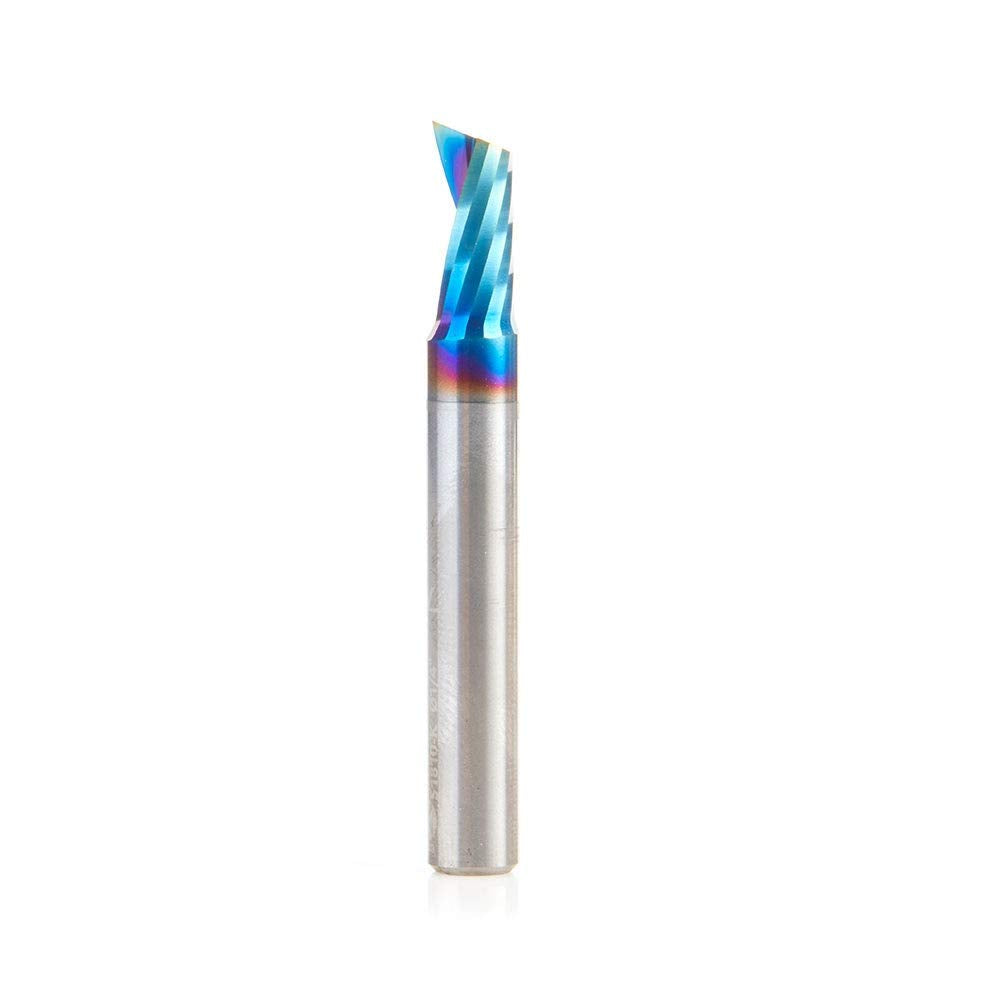 Solid Carbide Spiral CNC Router Bit 1/32 Dia 1/4 Shank E9408