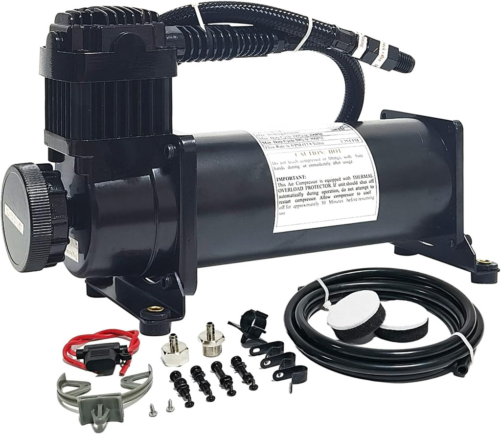 Heavy Duty Air Horn Compressor 200psi 12V Universal Replacement V589
