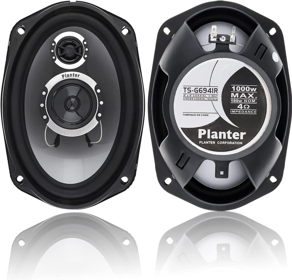 6x9 Inch 2 Way Car Stereo Speakers Pair F684977