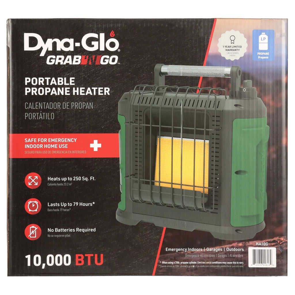 10000 BTU Propane Portable Radiant Heater S1812