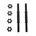 14 Threaded Dumbbell Handle Set Black H9007
