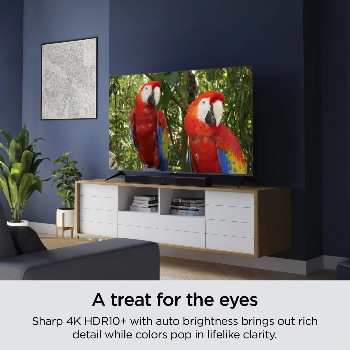 55" 4K HDR Smart TV M15064