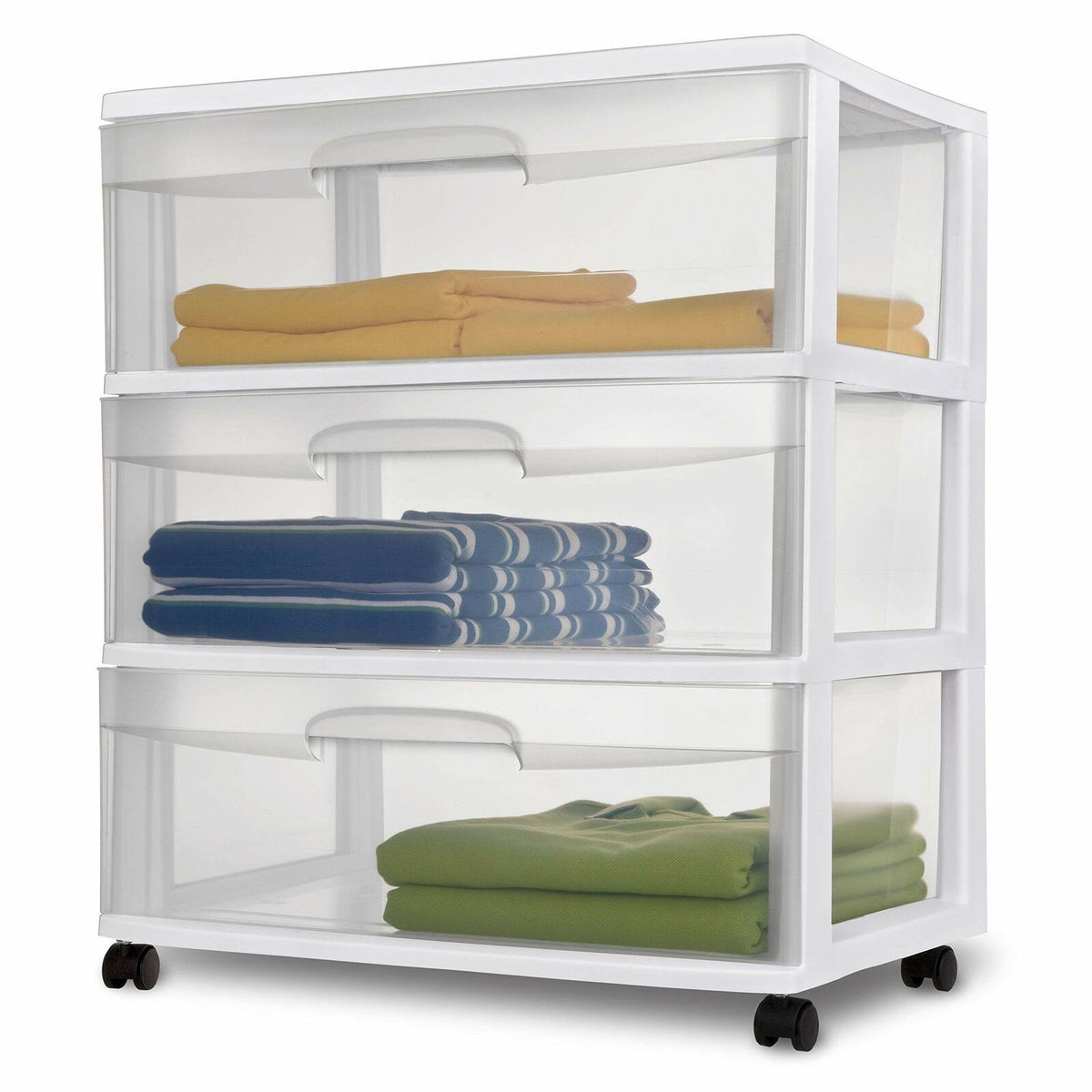 Wide 3 Drawer Cart H881554