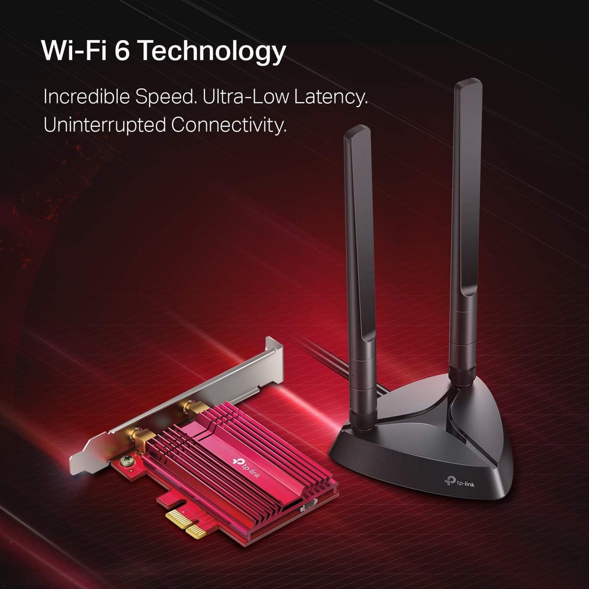 WiFi 6 AX3000 PCIe WiFi Card, Bluetooth 5.0, Dual Band Wireless Adapter P509