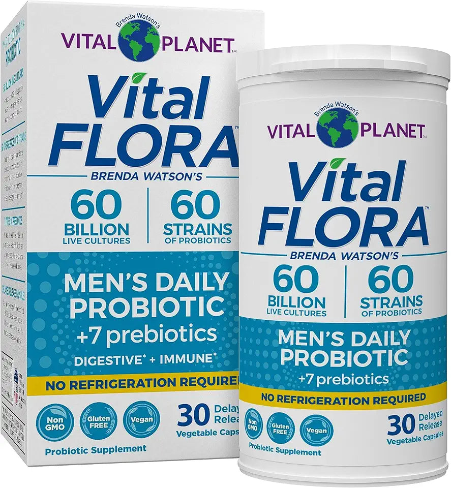 Men’s Daily Probiotic 60 Billion CFU 60 Strains 30 Capsules Z43807