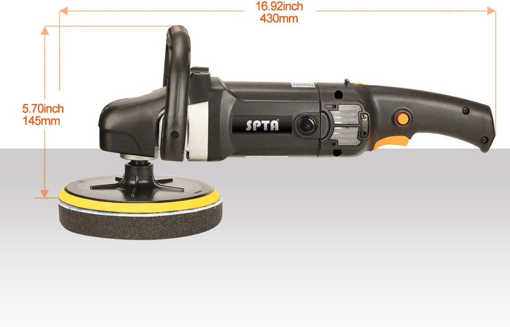 7 Inch Rotary Polisher and Polishing Pads Set R14800
