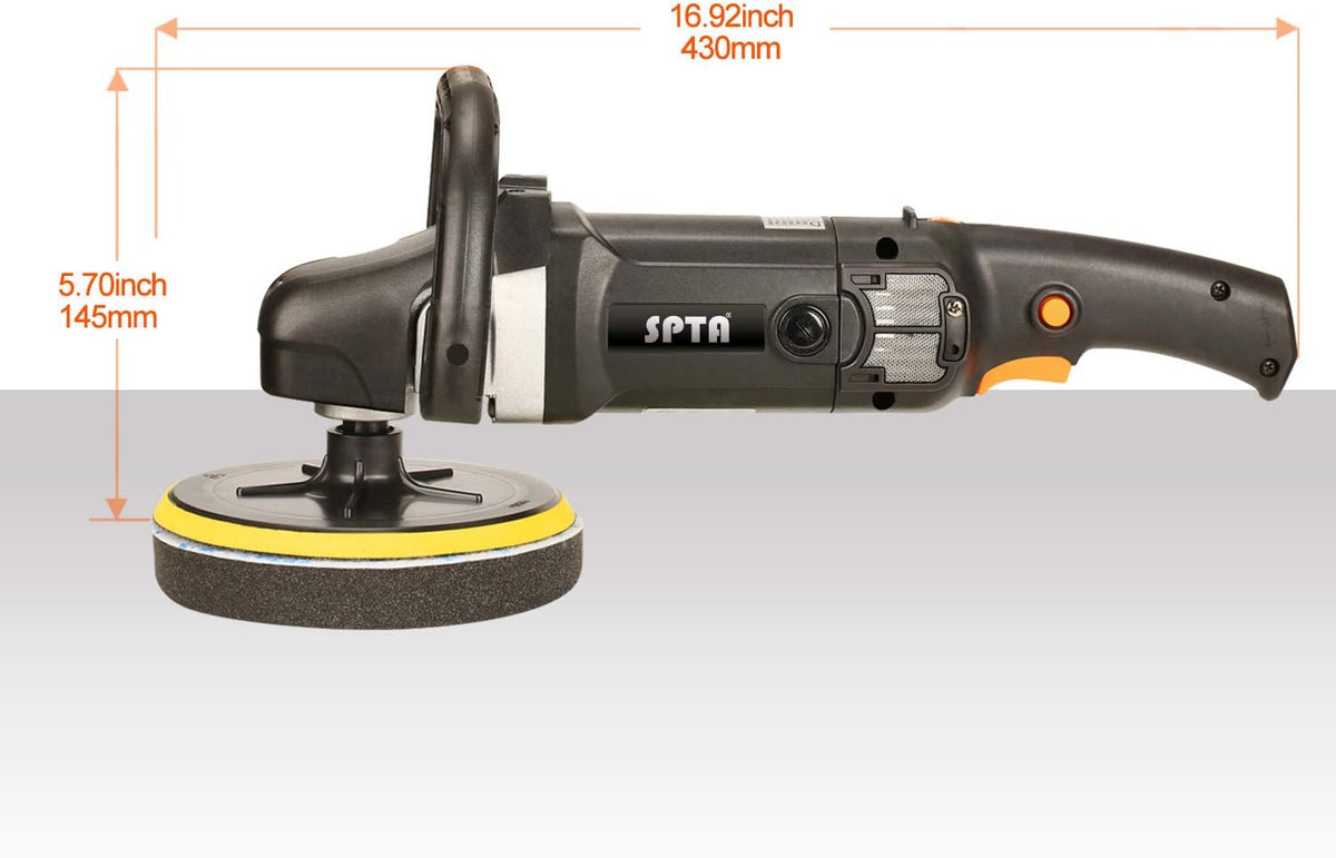 7 Inch Rotary Polisher and Polishing Pads Set R14800