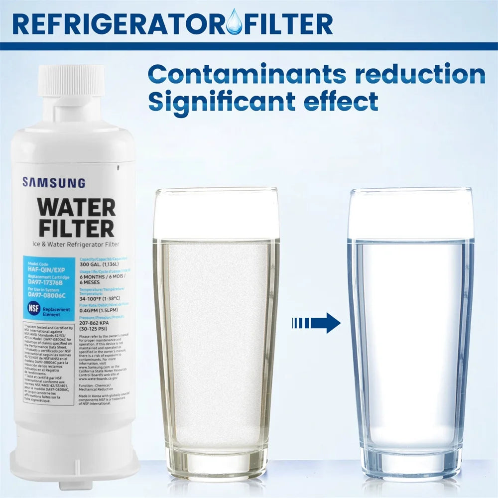 4 Pack Refrigerator Water Filter U91430