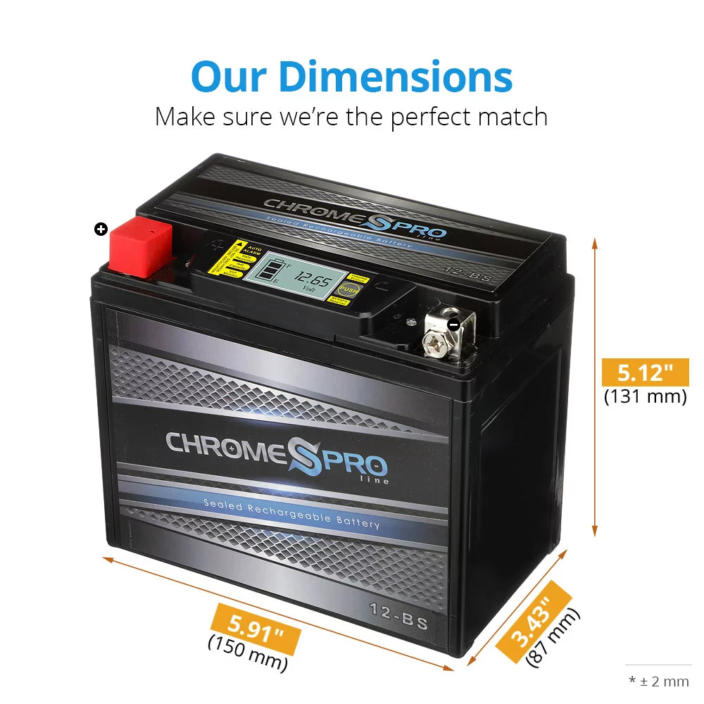 Motorcycle Battery A88654