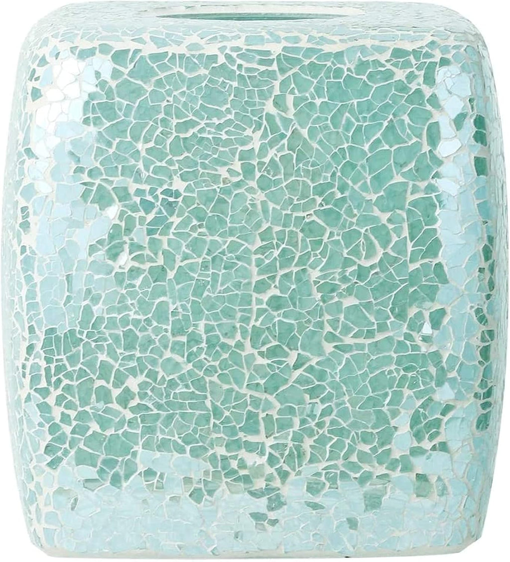 Mosaic Glass Tissue Holder K842