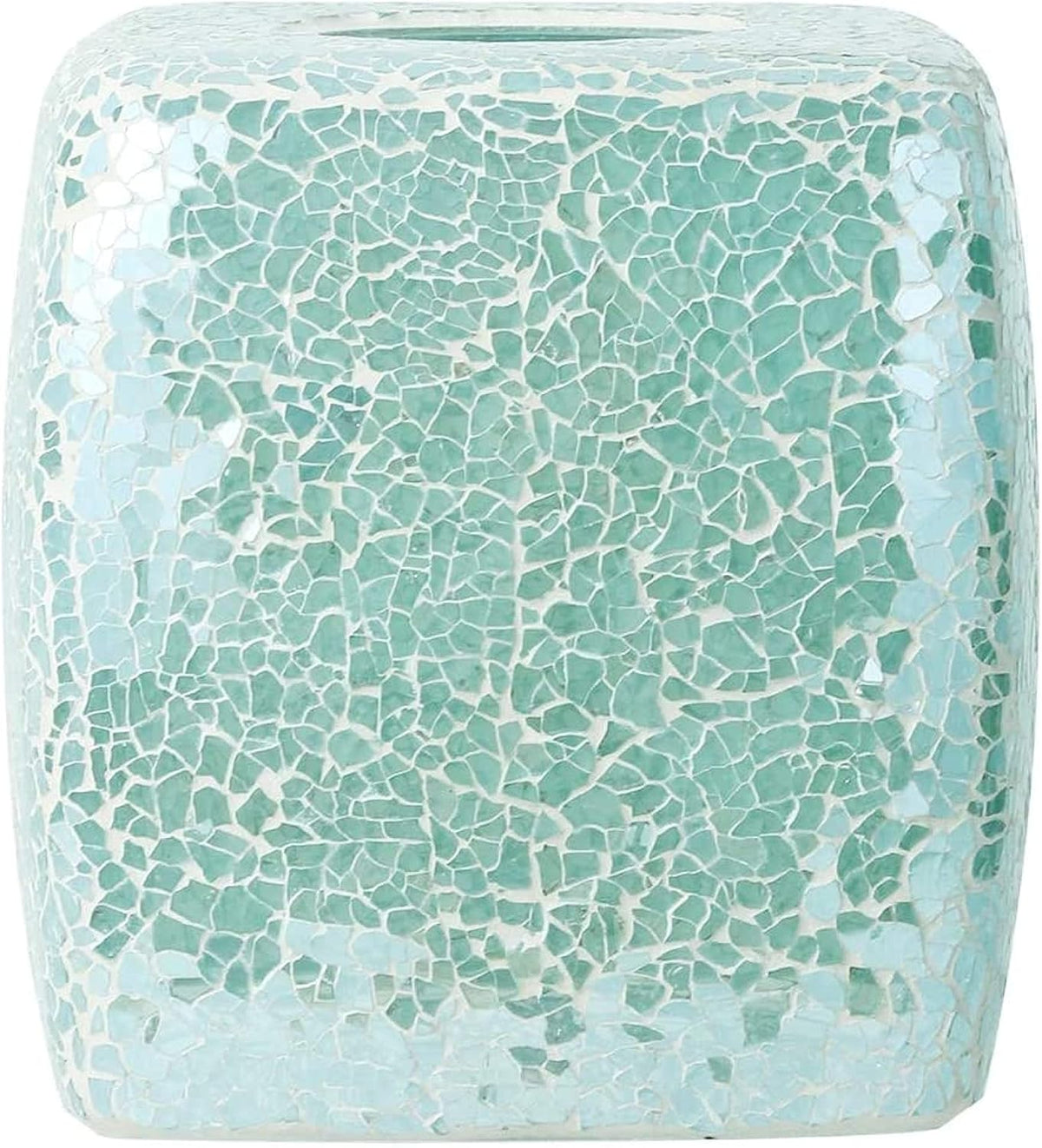 Mosaic Glass Tissue Holder K842